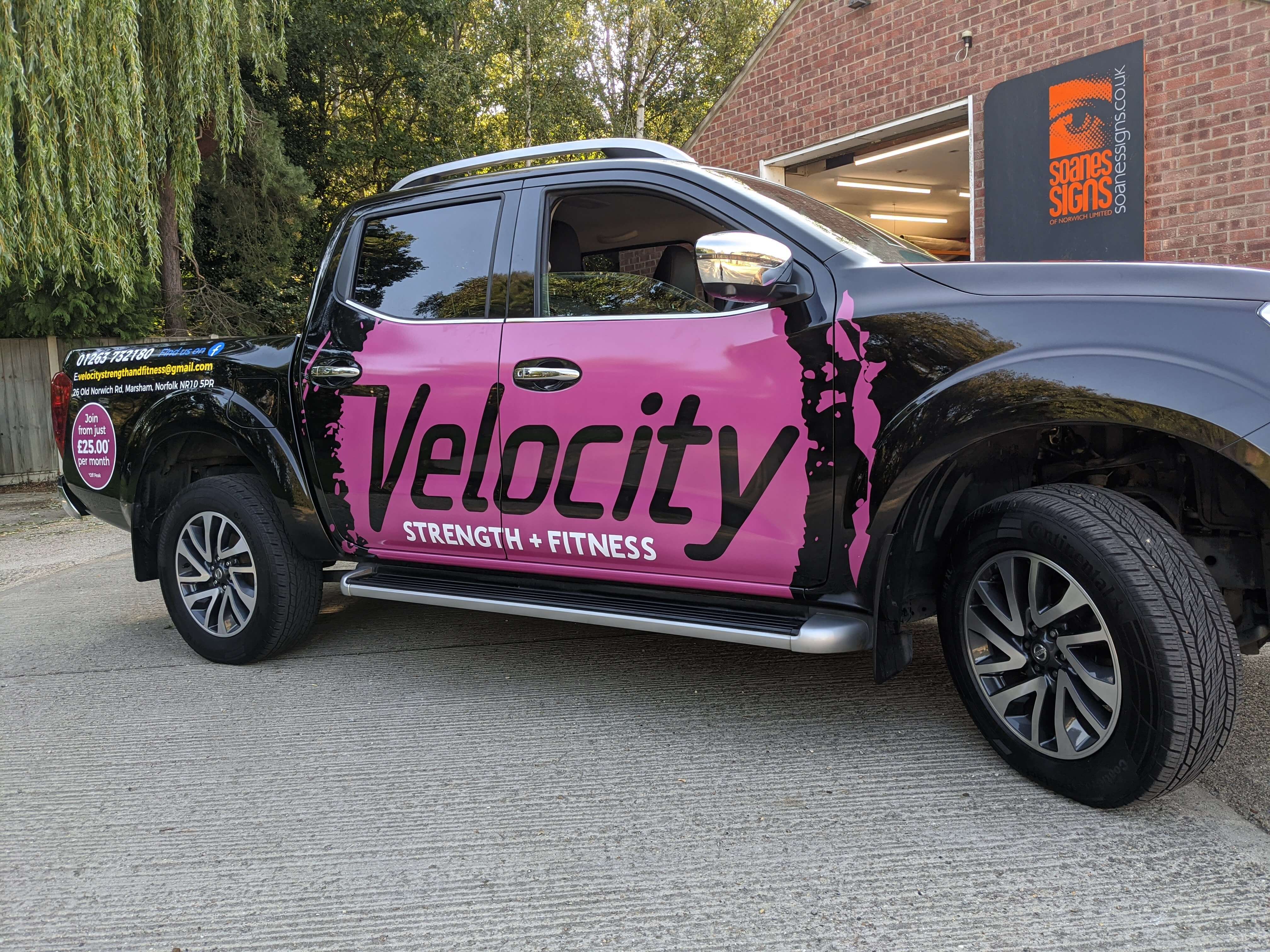 Soanes Signs of Norwich - Vehicle Graphics - Work Example 21